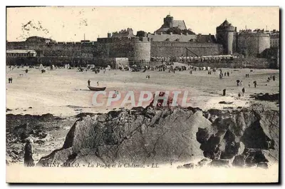 सेंट-मालो - प्लेज़ और कैस्टल - LL