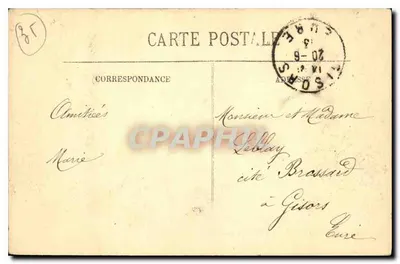 Saint-Malo — Le Môle e os Muros — LL. n°80 — Verso