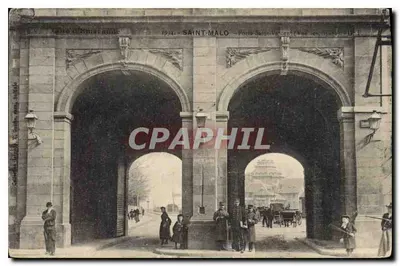 Porta Saint-Vincent — Saint-Malo — Vista interna — Editora: C. G. de la Rue