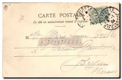 Toulouse — Visão geral — Editor não identificado, número de série 6 — Verso