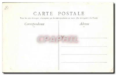 Toulouse — De Garonne — Cieuxsée du Moulin du Château — Édition spéciale des Magasins Au Capitole — Achterkant