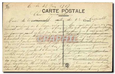 Toulouse — Rue Alsace-Lorraine — Ed. Speciale dei Magazzini Au Capitole — Verso