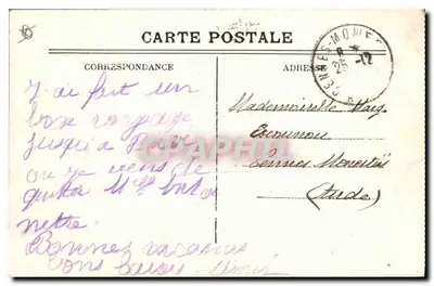 Toulouse — Interior da Igreja de São Etienne — Editor não identificado, número de série não visível — Verso