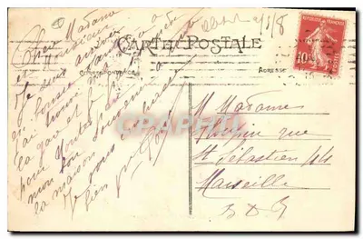 Toulouse — Katedra i Plac św. Etienne — Wydawca nieznany, nr 16 — Rewers