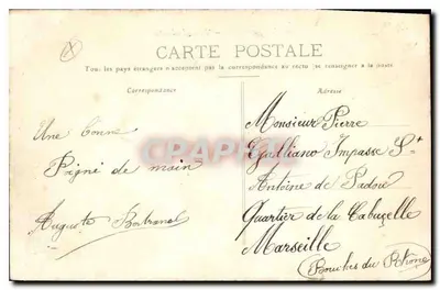 Toulouse — Algemene uitzicht — Onbekende uitgever, n° 16 — Achterkant