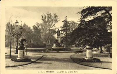 Toulouse - The Grand Round Garden — C.V. 6 — publisher C.V. 6