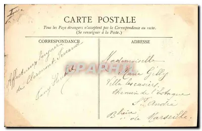 Clermont-Ferrand — Lac du Jardin Lecoq — L'Auvergne Pittoresque, n°68 — Verso