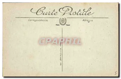 Clermont-Ferrand — Binnenkant van N.-D. van het Port — Selecta LL — Achterkant