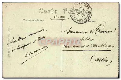Clermont-Ferrand — Ogród Lecoq — ND. Fot. — Rewers