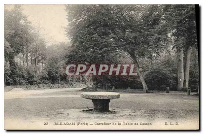 Isle-Adam (Floresta) — Cruzeiro da Table de Cassan — E. L. D.