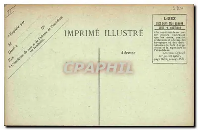 ISLE-ADAM — Castello dei Dimenticati (5) — L'Étang — Frémont, edit., Beaumont-sur-Oise — Verso