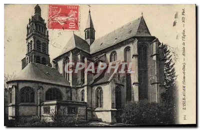L'Isle-Adam (Sena-e-Oise) — Abside da Igreja — Editor ND Pdot, n°105