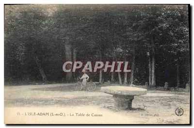 L'Isle-Adam (S.-et-O.) - A Mesa de Cassan — G. Olivier, fot. n°13