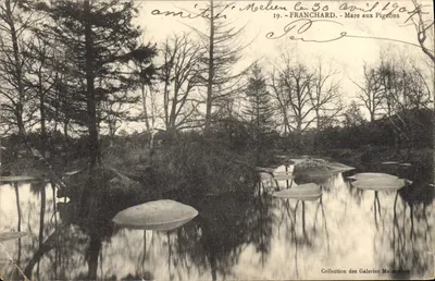 Franchard - Lago dos Pombos — Coleção das Galerias de Melun, n°19