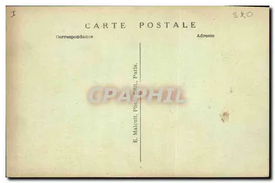 Enghien-les-Bains — A Doca e as margens do Lago — E.M. n°642 — Verso