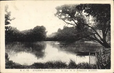 Enghien-les-Bains — O Lago da Princesa Mathilde — A.C. 13