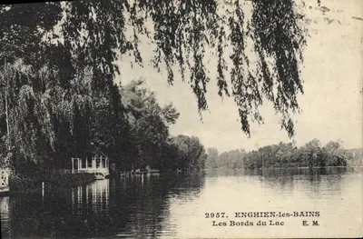 Enghien-les-Bains — As Margens do Lago — E.M. n°2957