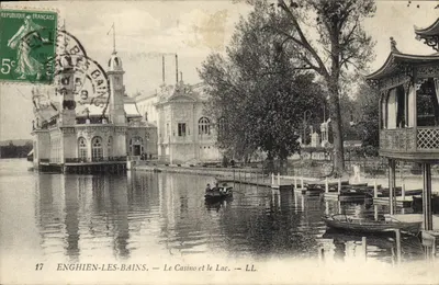 Enghien-les-Bains — O Casino e o Lago — LL. n°17
