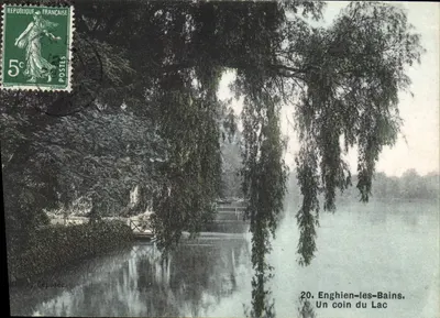 Enghien-les-Bains — Um canto do Lago — editor não identificado, n° 20