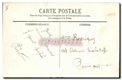 Enghien — O Lago e a Ilha dos Cisnes — LL. n°63 — Verso