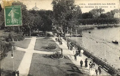 Jardins do Casino — Enghien-les-Bains — L. M.