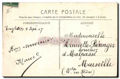 Enghien-les-Bains — Um canto do Lago — Edição artística Mimeur — Verso