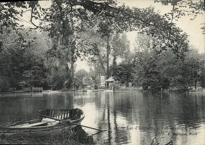 Lago de Engluien — Vista artística — P. Marmuse, Paris