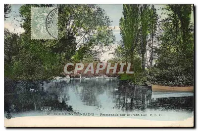 Enghien-les-Bains — Passeio pelo Pequeno Lago — C. L. C.