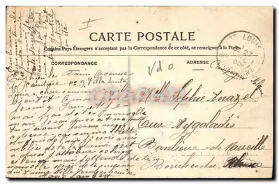 Enghien-les-Bains — O Casino e o Kursaal — J. Ouvrard, editor, Enghien-les-Bains, n°36 — Verso