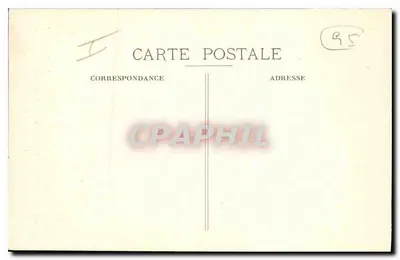 Ecouen — Dom Edukacyjny Legii Honorowej — Les Fossés (Côté Nord) — F. Pauly, Ecouen — Rewers