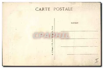 Écouen (S.-et-O.) — Castelo da Legião de Honra, Interior da Capela, Loge dos Duques — Verso