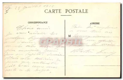 Amiens — Wnętrze katedry — Wydawnictwo C. N. — Rewers