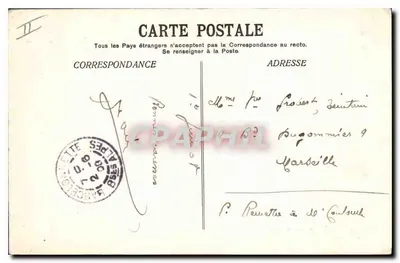 Dauphiné - Estrada do Bourg d'Oisans para a Grave (Inverno) - E.R. - 762 — Verso