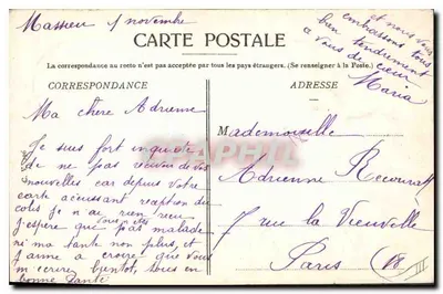 Dauphiné — A Ourière — L'Eperlay e o Colon (Alt. 2393) — editor não visível — Verso