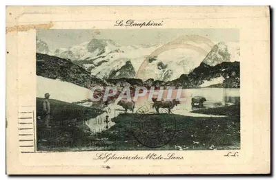 Os Glaciares do Monte de Lans — Le Dauphiné — L.L.