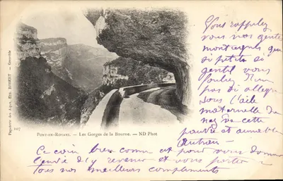 Pont-en-Royans — As Gargantas da Bourne — ND Fot