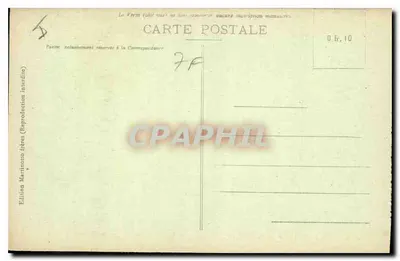 Grenoble - A Praça St-André - A Igreja (século XIII) - O Palácio de Justiça (séculos XV e XVI) — Verso
