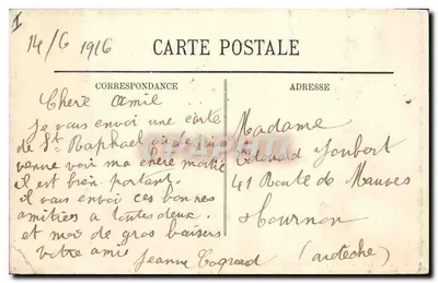 L'ESTÉREL — Corniche d'Or — Anthéor — LL. — n°21 — Achterkant