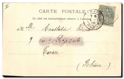 Estérel, Corniche d'Or — plaża i most nad ruchem — P. L. Maillan, wyd. Cannes 485 — Rewers