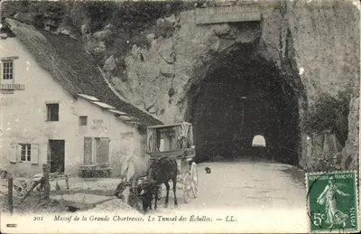 Massif da Grande Chartreuse. O Túnel das Escadas — LL.