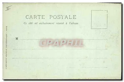 Vale do Vénéon — Vista do Lago Lauviet — LL — L'Imprimerie Nouvelle Photographique, Paris — Verso