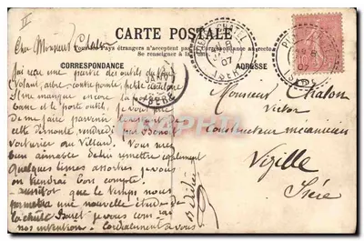 Dauphiné — Trasa z St. Firmin do Chapelle-en-Valgaudemar — Pic du Vallon — Papeterie des Alpes Eug. Robert, Grenoble — Rewers