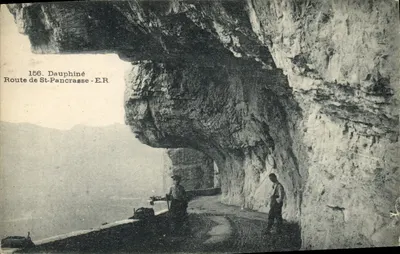 Estrada de St-Pancrasse - Dauphiné — Editor E.R. n°156
