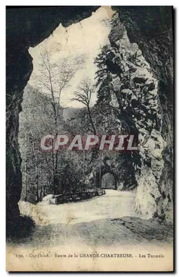 Dapphine - Estrada da Grande-Chartreuse - Os Túneis