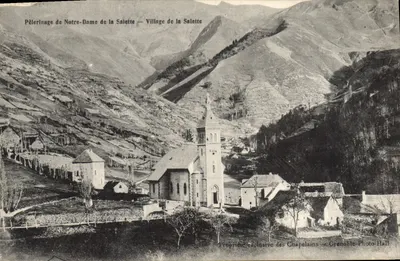 Peregrinação de Nossa Senhora da Salette — Aldeia de Salette — Propriedade exclusiva dos Capelãos — Grenoble-Photo-Hall