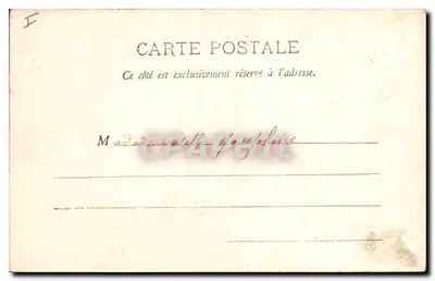 Ruisseau aux Balmes de Fontaine — Umgebung von Grenoble — Phototype A. Bergeret & Cie, Nancy, N°8 — Rückseite