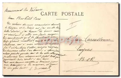 Vercors e Royans — Ponte da Goule Noire — Editor Toursier, Lyon, n°18 — Verso