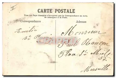 Dauphiné — Arredores de Monestier-de-Clermont. La Gresse e o desfiladeiro das Baumettes — Papeterie des Alpes Eug. Robert, Grenoble — Verso