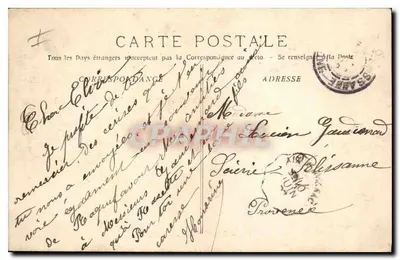 Roquefeuil - O Aqueduto — vista do viaduto e vinhedos — editor E. Lacour Martin, n° 393 — Verso