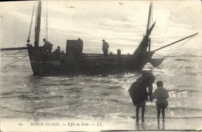 Berck-Plage — Efeito de Noite — LL. — N°60